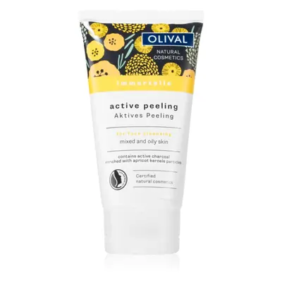 Olival Immortelle Active Peeling arctisztító peeling kombinált és zsíros bőrre 75 ml