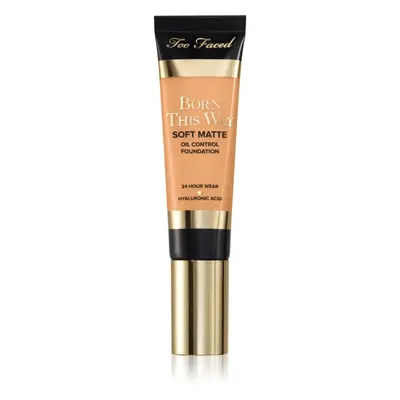 Too Faced Born This Way Soft Matte Foundation mattító make-up árnyalat Golden Beige 30 ml