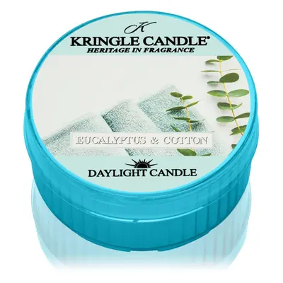 Kringle Candle Eucalyptus & Cotton teamécses 42 g