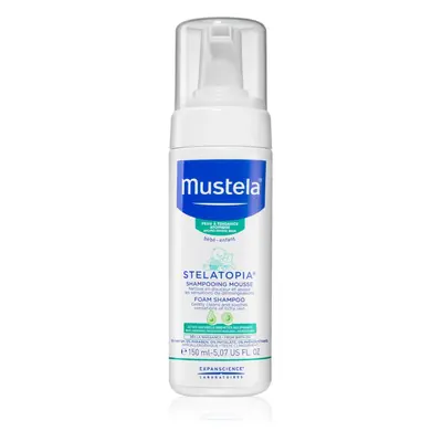 Mustela Bébé Stelatopia habsampon gyermekeknek születéstől kezdődően 150 ml