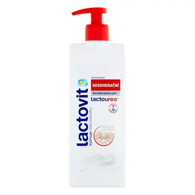 Lactovit LactoUrea regeneráló testápoló tej pumpás 400 ml