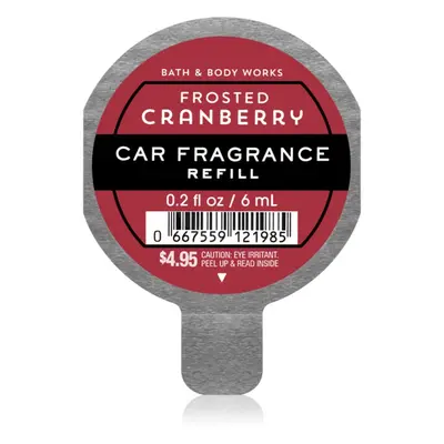 Bath & Body Works Frosted Cranberry illat autóba utántöltő 6 ml