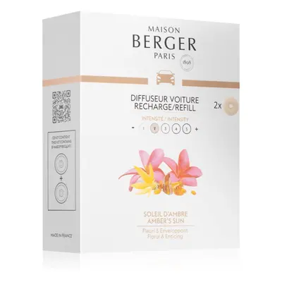 Maison Berger Paris Amber's Sun illat autóba utántöltő 2x17 g