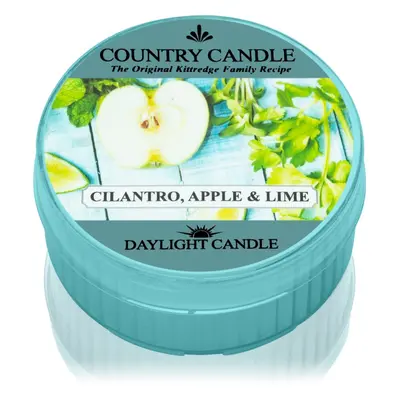 Country Candle Cilantro, Apple & Lime teamécses 42 g