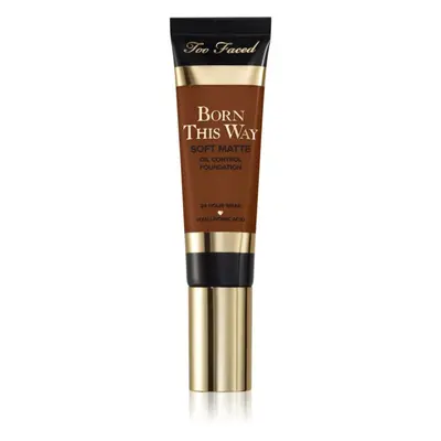 Too Faced Born This Way Soft Matte Foundation mattító make-up árnyalat Tiramisu 30 ml