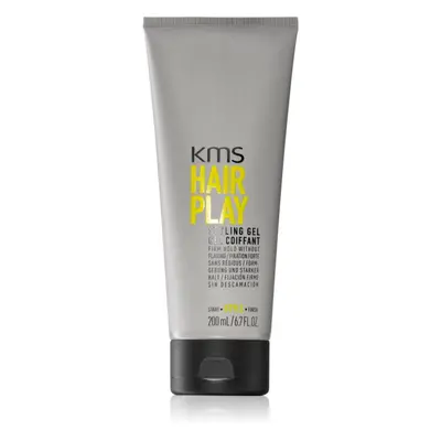 KMS Hair Play Styling Gel formázó gél a puha és fényes hajért 200 ml