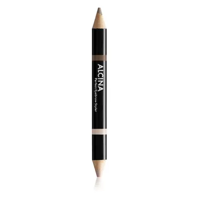 Alcina Decorative Perfect Eyebrow Styler Kétoldalú szemöldök ceruza árnyalat 010 Light 3 g