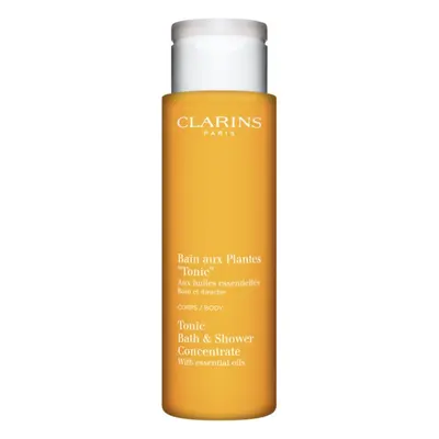 Clarins Tonic Bath & Shower Concentrate tusoló- és fürdőgél esszenciális olajokkal 200 ml