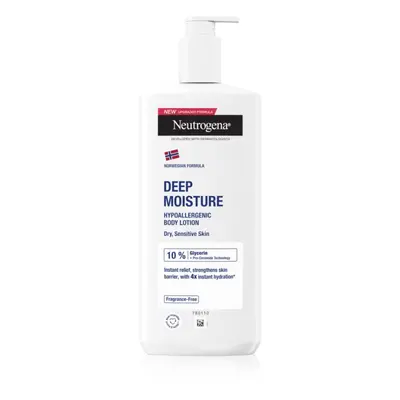 Neutrogena Norwegian Formula® mélyhidratáló testápoló tej az érzékeny bőrre 400 ml