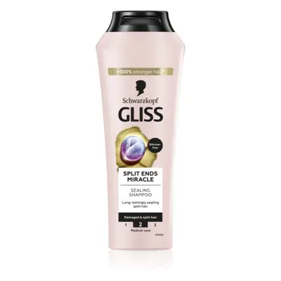 Schwarzkopf Gliss Split Ends Miracle regeneráló sampon a töredezett hajvégekre 250 ml