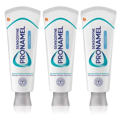 Sensodyne Pronamel Whitening fehérítő fogkrém érzékeny fogakra 3x75 ml