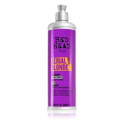 TIGI Bed Head Serial Blonde megújító kondicionáló a szőke és melírozott hajra 600 ml