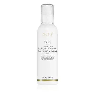 Keune Care Lumi Coat Luminous Shine Spray hajspray a fénylő és selymes hajért 140 ml