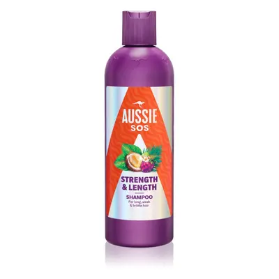 Aussie SOS Strength Length erősítő sampon hosszú hajra 300 ml