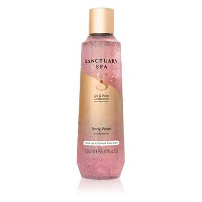 Sanctuary Spa Lily & Rose felfrissítő tusfürdő gél hidratáló hatással 250 ml