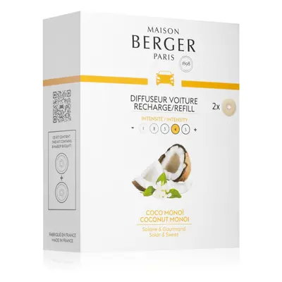 Maison Berger Paris Coconut Monoi illat autóba utántöltő 2x17 g