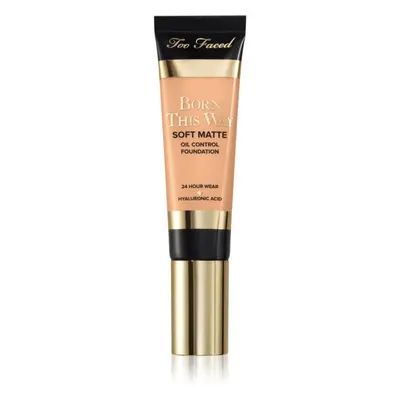 Too Faced Born This Way Soft Matte Foundation mattító make-up árnyalat Porcelain 30 ml