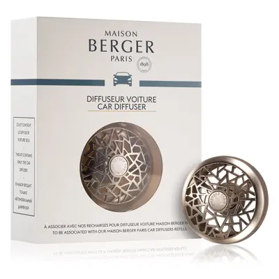 Maison Berger Paris Graphic autóillatosító tartó clip (Matte Nickel) 1 db