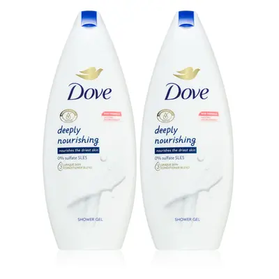 Dove Advanced Care Deeply Nourishing tápláló tusoló gél (takarékos kiszerelés)