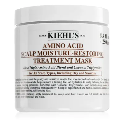 Kiehl's Amino Acid Scalp Moisture-Restoring Treatment Mask hidratáló maszk hajra 250 ml