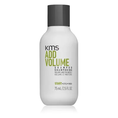 KMS Add Volume Shampoo Shampooing sampon a dús hajért a haj megerősítésére 75 ml