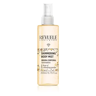 Revuele Shimmering Body Mist élénkítő permet testre árnyalat Gold 200 ml