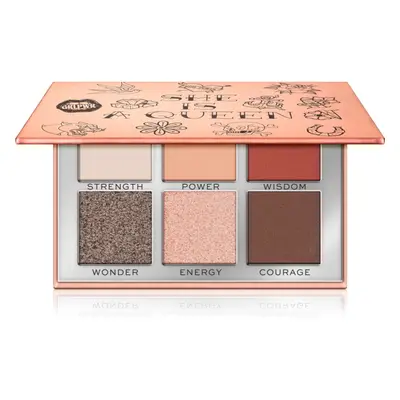 Makeup Revolution Power Shadow Palette szemhéjfesték paletta árnyalat She Is A Queen 6,6 g