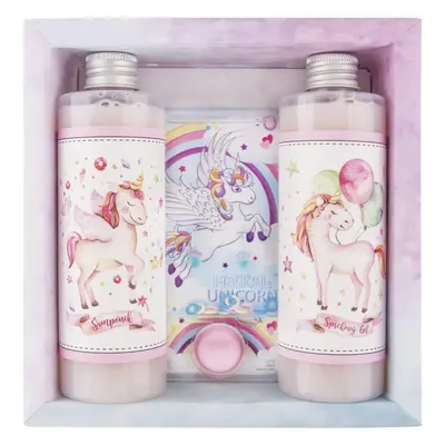 Bohemia Gifts & Cosmetics Unicorn ajándékszett (fürdőbe) gyermekeknek