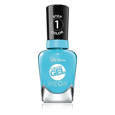 Sally Hansen Miracle Gel™ géles körömlakk UV/LED lámpa használata nélkül árnyalat 053 Miami Ice 