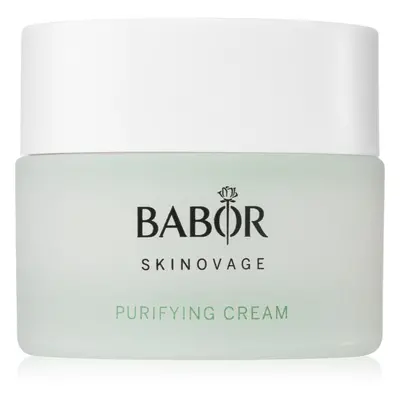 BABOR Skinovage Purifying Cream élénkítő és hidratáló krém a problémás bőrre 50 ml