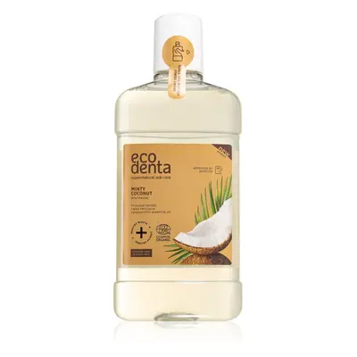 Ecodenta Cosmos Organic Minty Coconut szájvíz íz Coconut, Aloe Vera, Pepermint 500 ml