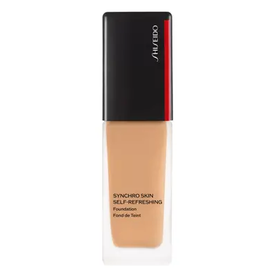 Shiseido Synchro Skin Self-Refreshing Foundation Advanced tartós alapozó SPF 30 árnyalat 350 Map