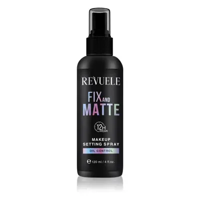 Revuele Makeup Setting Spray Fix And Matte mattító fixáló spray alapozóra 120 ml