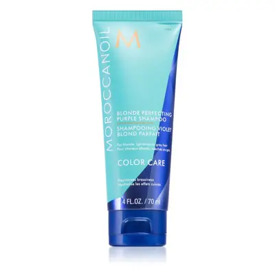 Moroccanoil Color Care lila tonizáló sampon szőke hajra 70 ml