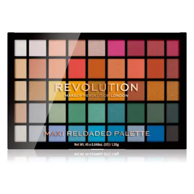 Makeup Revolution Maxi Reloaded Palette púderes szemhéjfesték paletta árnyalat Big Shot 45x1.35 