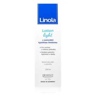 Linola Lotion light könnyű testápoló krém az érzékeny bőrre 200 ml