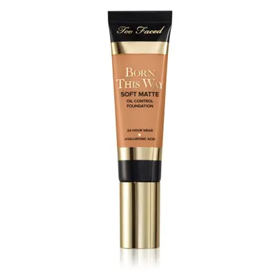 Too Faced Born This Way Soft Matte Foundation mattító make-up árnyalat Warm Beige 30 ml