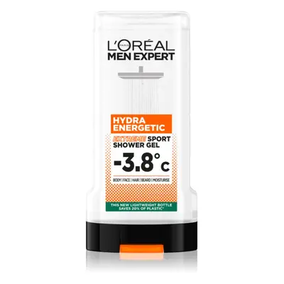 L’Oréal Paris Men Expert Hydra Energetic felfrissítő tusfürdő gél uraknak 300 ml