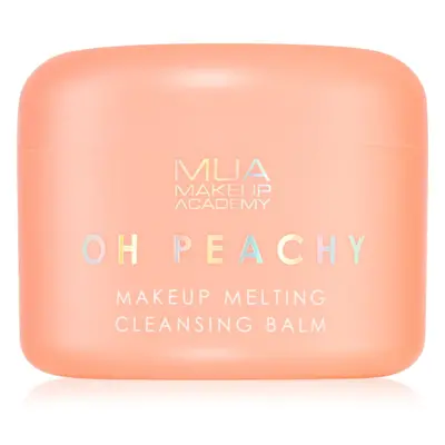 MUA Makeup Academy Oh Peachy sminklemosó balzsam olajjal barack illatú 70 g