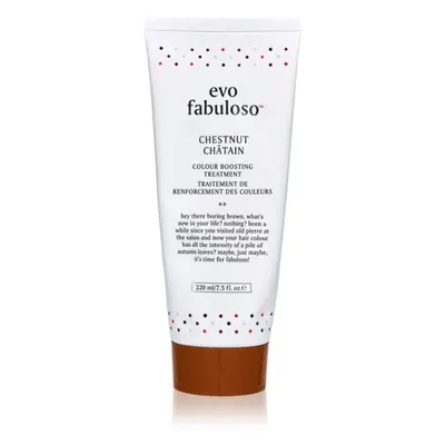 EVO Fabuloso Colour Boosting Treatment kondicionáló a hajszín élénkítéséért árnyalat Chestnut 22