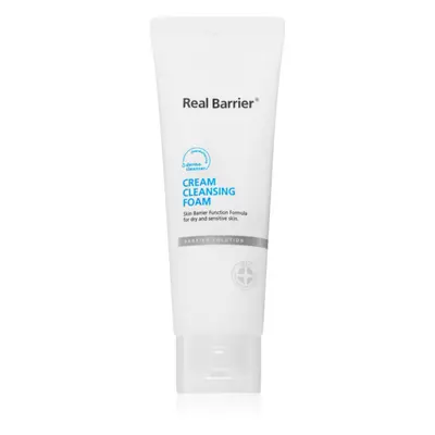 Real Barrier Barrier Solution Cleansing krémes tisztító hab az érzékeny száraz bőrre 120 ml