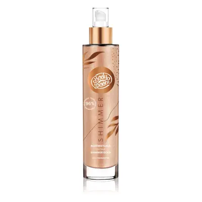 BodyBoom Shimmer Gold csillogó olaj testre 100 ml