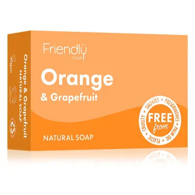 Friendly Soap Natural Soap Orange & Grapefruit természetes szappan 95 g