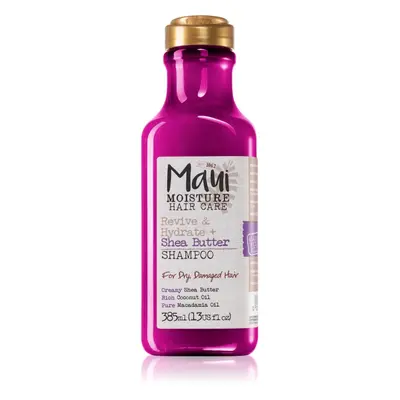 Maui Moisture Revive & Hydrate + Shea Butter hidratáló és revitalizáló sampon száraz és sérült h