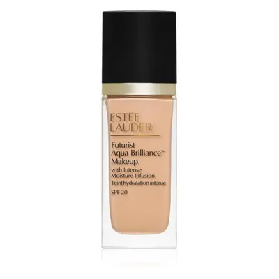 Estée Lauder Futurist Aqua Brilliance™ Makeup SPF 20 hidratáló alapozó árnyalat 2W0 Warm Vanilla