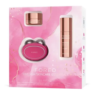 FOREO Swedish Skincare Essentials BEAR™2 Set tonizáló és lifting hatású arcápoló szett