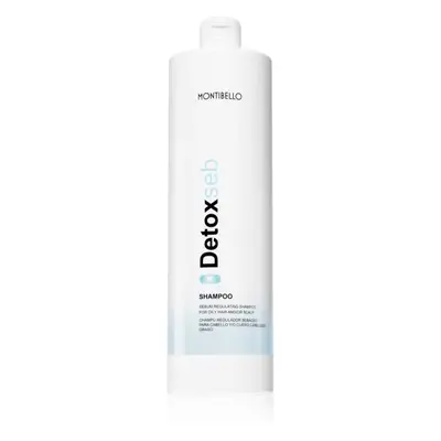 Montibello DetoxSeb Sebum Regulating Shampoo normalizáló sampon a zsíros és irritált fejbőrre 10