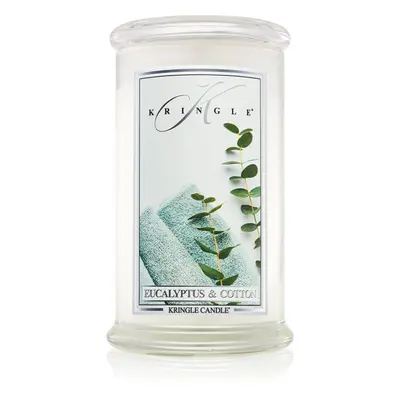 Kringle Candle Eucalyptus & Cotton illatgyertya 624 g