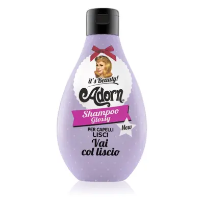 Adorn Glossy Shampoo sampon normál és finom hajra hidratálást és fényt biztosít Shampoo Glossy 2