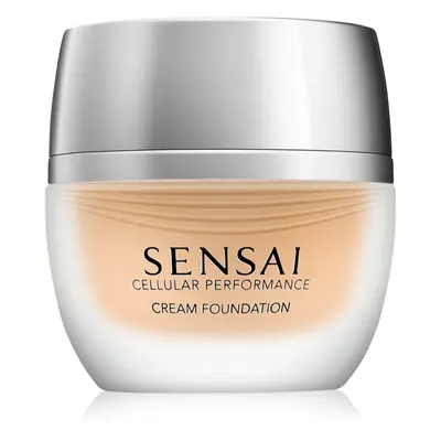 Sensai Cellular Performance Cream Foundation krémalapozó SPF 15 árnyalat CF 24 Amber Beige 30 ml